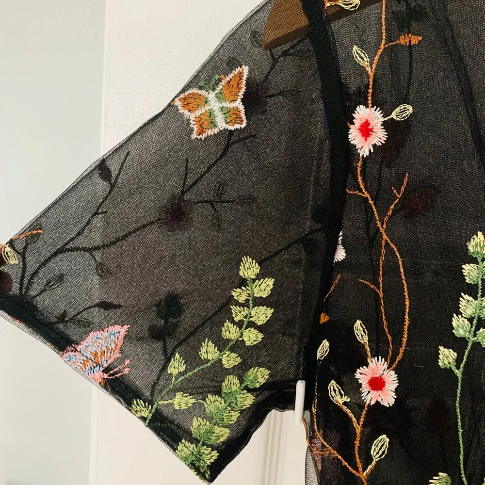 Metisu Embroidered Dress with slip - Picture 6 of 9